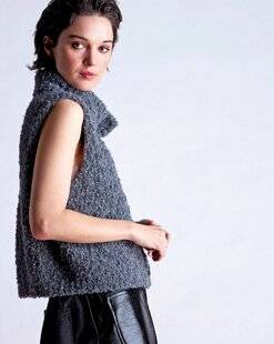 Modes & Travaux 1490 UN GILET SANS MANCHES ET DES MITAINES ASSORTIES