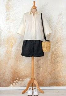 Modes & Travaux 1494 Blouse Zippée (Modèle Fuji)