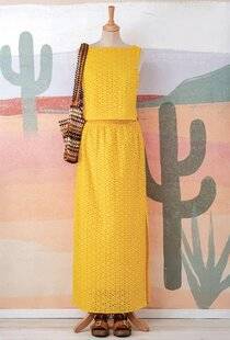 Modes & Travaux 1495 Ensemble en broderie anglaise (Modèle TULUM)