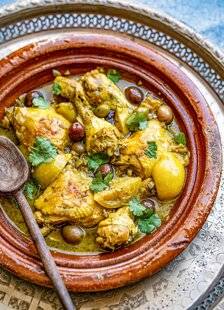 Modes & Travaux 1495 TAJINE DE POULET et citrons confits