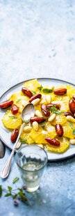 Modes & Travaux 1495 SALADE D'ORANGES dattes et amandes
