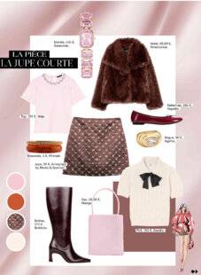 Modes & Travaux 1502 LA PIÈCE LA JUPE COURTE