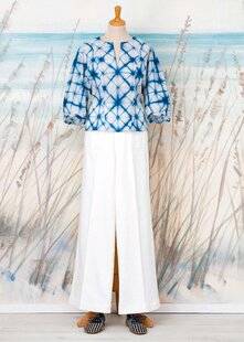Modes & Travaux 1505 BLOUSE TIE AND DYE (MODELE AGRA)