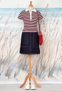 Modes & Travaux 1505 JUPE EN JEAN (MODÈLE MERIDA)