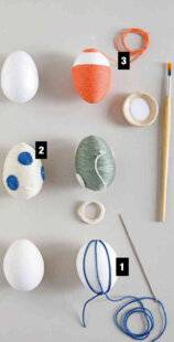 Modes & Travaux 1505 LES ŒUFS FICELÉS