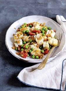 Modes & Travaux 1506 POÊLÉE DE CABILLAUD AUX PETITS LÉGUMES