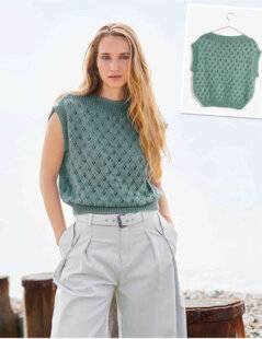 Modes & Travaux 1507 Un pull sans manches