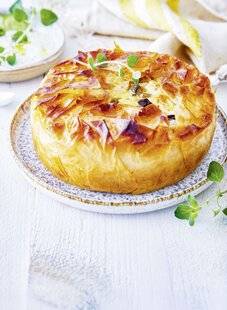 Modes & Travaux 1507 QUICHE FILO aux légumes du soleil & à l'agneau
