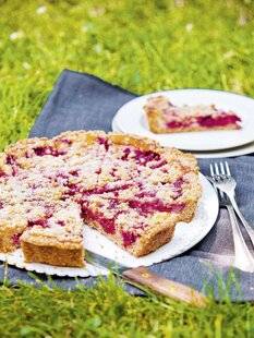 Modes & Travaux 1507 Tarte crumble aux cerises