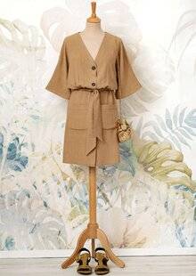 Modes & Travaux 1508 ROBE SAHARIENNE (MODÈLE GIBRALTAR)