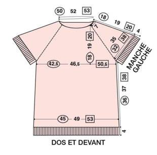Modes & Travaux 1509 UN PETIT PULL GRAPHIQUE