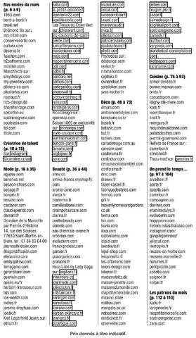 Modes & Travaux 1510 LES ADRESSES DU NUMÉRO