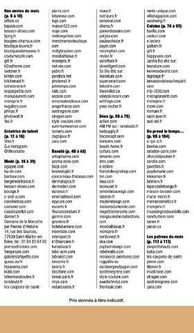Modes & Travaux 1511 LES ADRESSES DU NUMÉRO