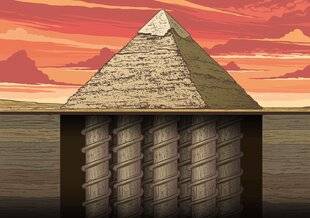 Hors-Séries 172 Une cité cachée sous une pyramide d'Egypte ?
