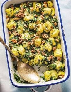 Marmiton 79 Gnocchis aux épinards, au gorgonzola et aux noix