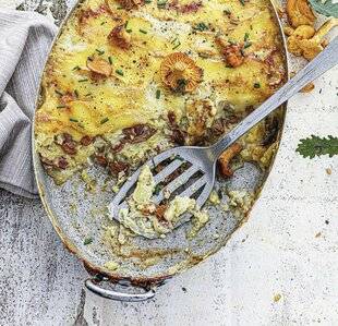 Marmiton 79 Tartiflette aux girolles
