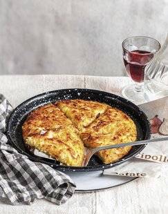 Marmiton 79 Rösti géant de pomme de terre à l'oignon