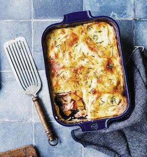 Marmiton 79 Lasagnes au jambon, à la butternut et à l'Appenzeller