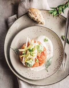 Marmiton 80 Tartare de saumon de Noël
