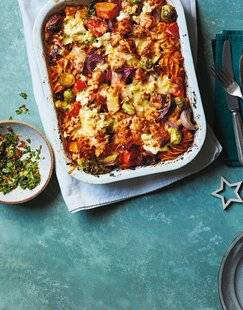 Marmiton 80 Gratin de pâtes de lentilles corail aux légumes