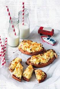 Marmiton 80 Tartine façon flamiche