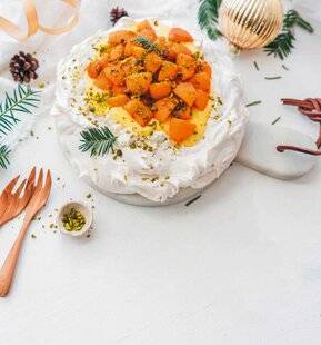 Marmiton 80 Pavlova mangue, coco et citron