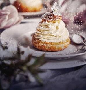 Marmiton 80 Choux à la crème vanille