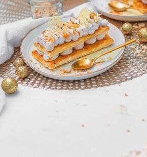 Marmiton 80 Millefeuille de Noël au calisson