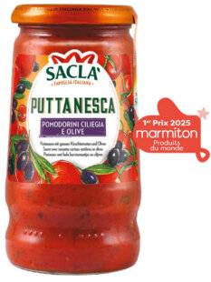 Marmiton 81 La sauce alla Puttanesca de Saclà