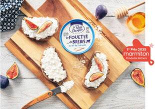 Marmiton 81 Le fromage fouetté de brebis au sel de Guérande Le Petit Basque