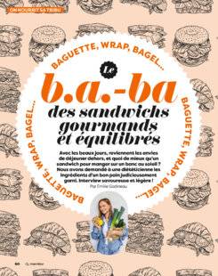 Marmiton 83 Le b.a. -ba des sandwichs gourmands et équilibrés