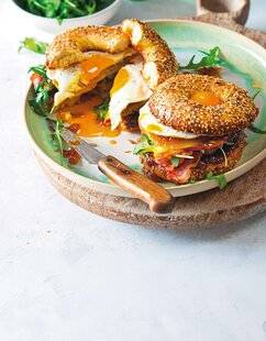 Marmiton 83 Bagel sucré-salé pour le brunch