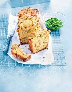 Marmiton 83 Cake aux petits pois et aux lardons
