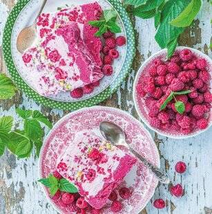 Marmiton 83 Semifreddo au nougat fraise framboise