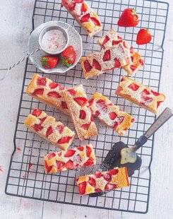 Marmiton 83 Financier aux fraises, version express et sans gluten