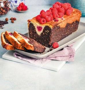 Marmiton 83 Brownie façon marbré aux framboises
