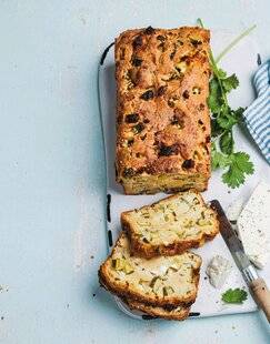 Marmiton 83 Cake courgette feta (sans gluten)