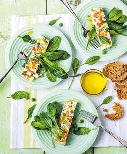 Marmiton 83 Terrine printanière de petits légumes
