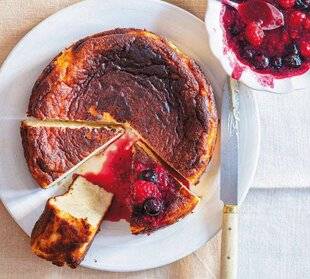 Marmiton 83 Cheese-cake aux fruits rouges