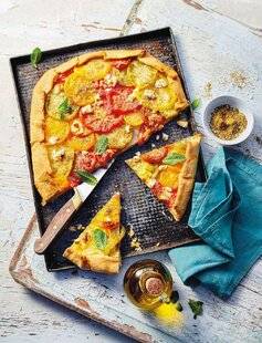 Marmiton 83 Tarte aux tomates et au zaatar