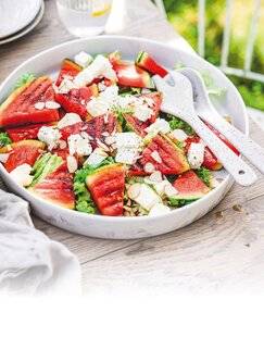 Marmiton 84 Salade à la pastèque grillée