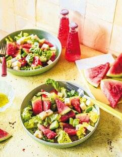 Marmiton 84 Salade de concombre et pastèque