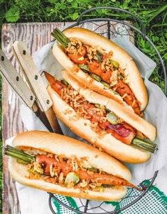 Marmiton 84 Hot dog veggie