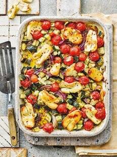 Marmiton 84 Légumes au halloumi grillés