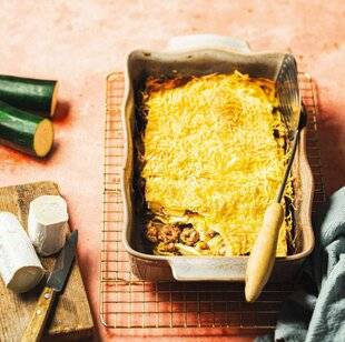 Marmiton 84 Lasagnes au porc courgette chèvre