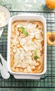 Marmiton 84 Gratin d'abricot aux amandes