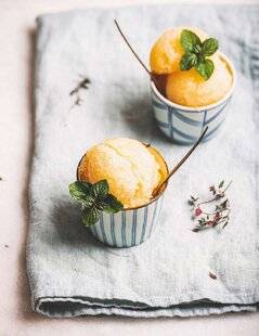 Marmiton 84 Sorbet abricot menthe