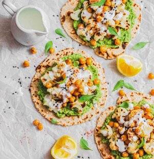 Marmiton 85 Galettes aux pois chiches croustillants