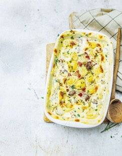 Marmiton 85 Gratin de gnocchis au mascarpone