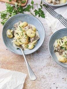 Marmiton 85 Gnocchis façon croûtes forestières